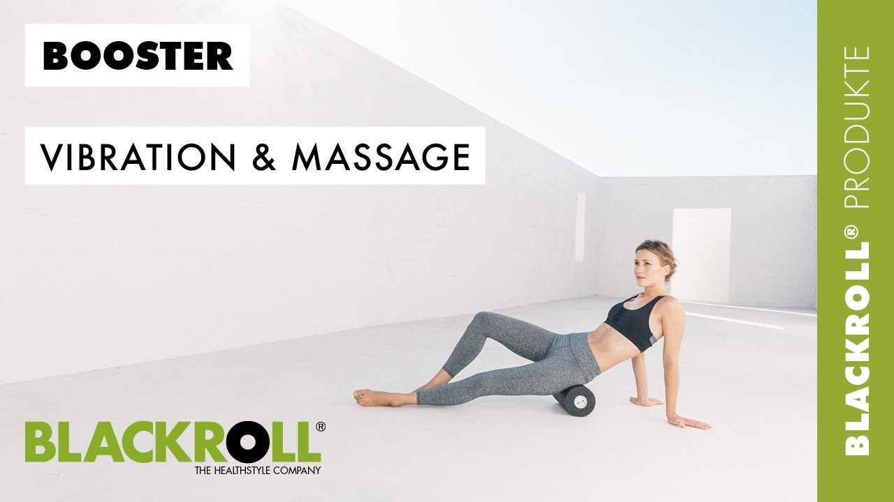 The perfect combination of massage and vibration - BLACKROLL® BOOSTER (EN)