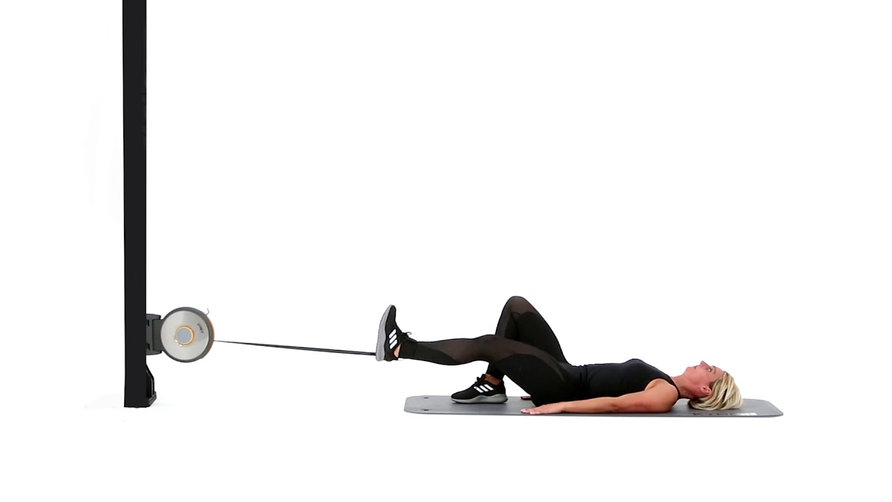 Kynett One - Flywheel Lying Hip Flexion