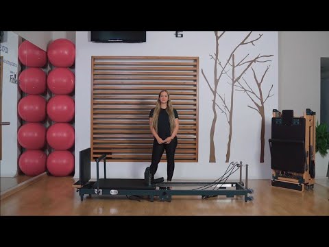 Folding Pilates Reformer by Alpha Pilates