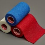 Αυτοσυγκρατούμενος επίδεσμος Medicin 4" (10 cm) - Κόκκινος