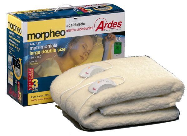 Ardes Morpheo 422 Διπλή ηλεκτρική κουβέρτα 100% μάλλινη