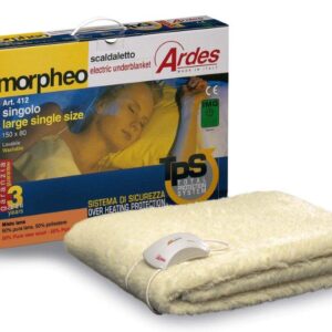 Ardes Morpheo 412 Μονή ηλεκτρική κουβέρτα 50% μάλλινη- 50% ακρυλική