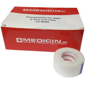 Ταινία αυτοκόλλητη διαφανής Medicin 2,5cm X 9,14m PIT007