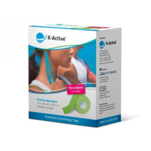 K-Active Kinesiology Tape Classic 5cmX5m Green