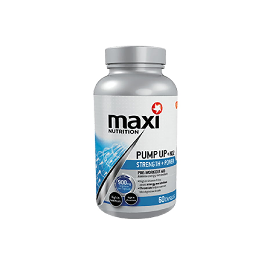 Maximuscle Pump up + NO2 60caps