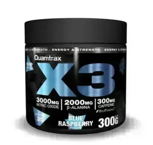 Χ3 Pre Workout 300g blue raspberry medicin.gr