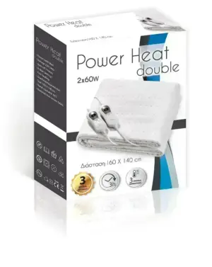 Hλεκτρική Υποκουβέρτα Power Heat Double-Διπλή
